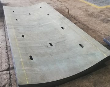 Protecciones internas baldes HITACHI 1