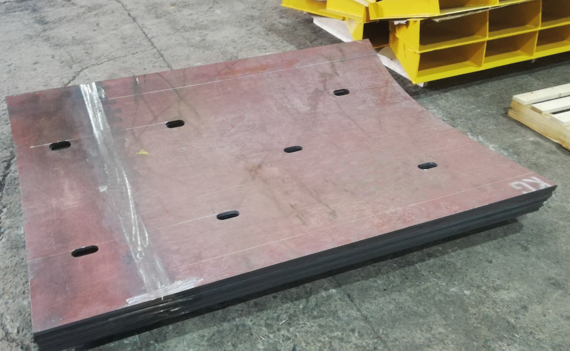 Protecciones internas baldes HITACHI